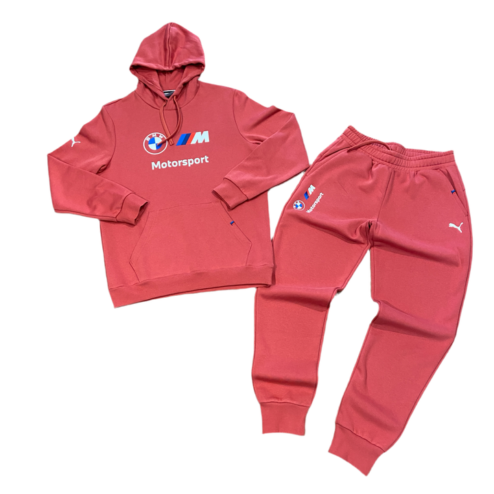 Puma BMW ESSENTIALS SWEATSUIT Men’s-ASTRO RED