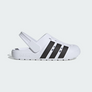 Adidas OriginalA DILETTE CLOG -Men’s -WHITE BLACK