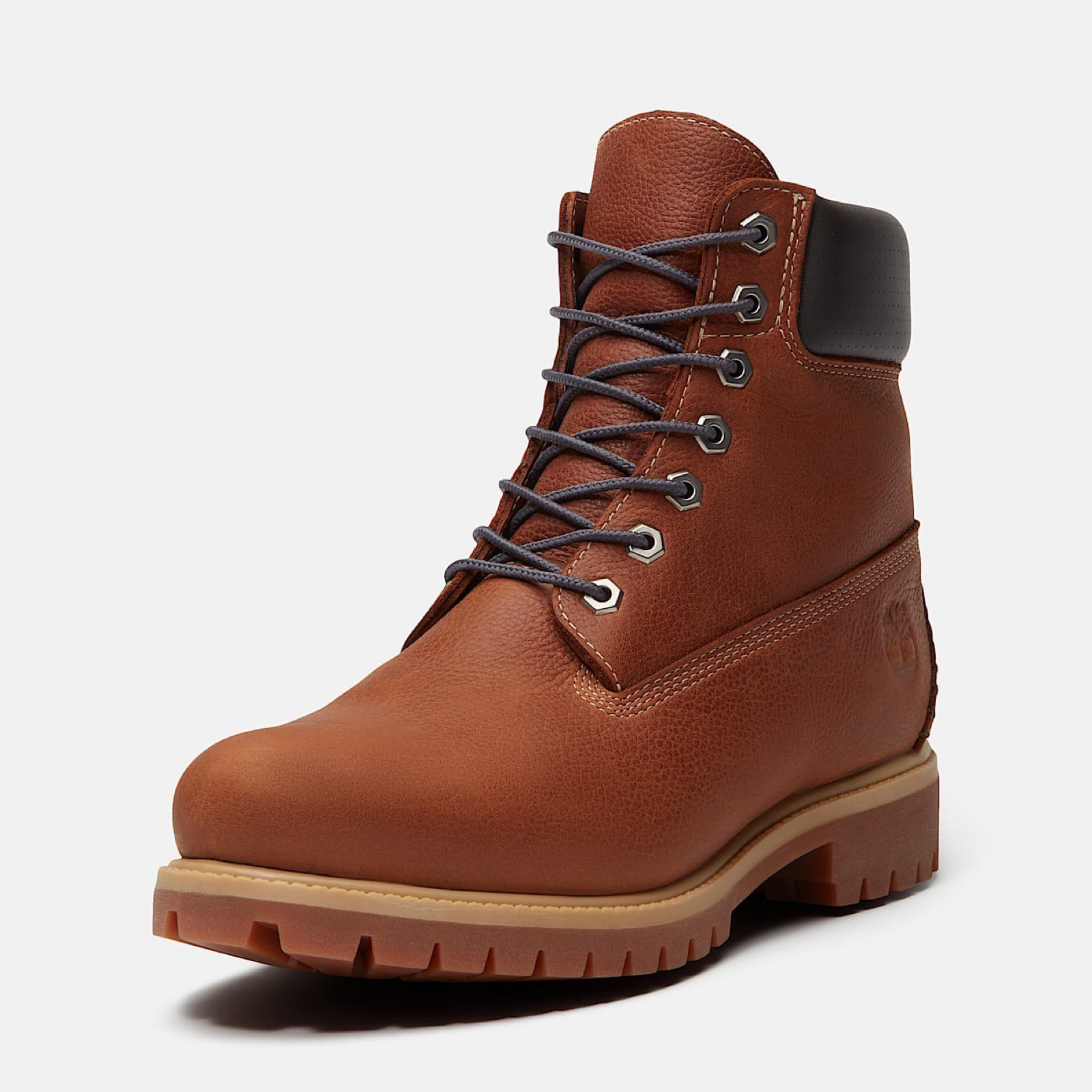 Timbrland Rust Boot Timberland 6 IN PREMIUM LACE WATERPROOF BOOT Men’s -RUST FULL GRAIN LE ...