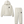 AVIREX MEN’S BADGE LOGO SWEATSUIT-HEATHER GREY
