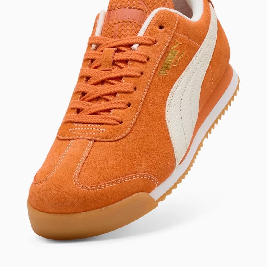 PUMA ROMA SUEDE MEN -MAPLE SYRUP-WARM WHITE-GUM