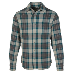 Schott Bros. PLAID FLANNEL SHIRT Men’s -BLU