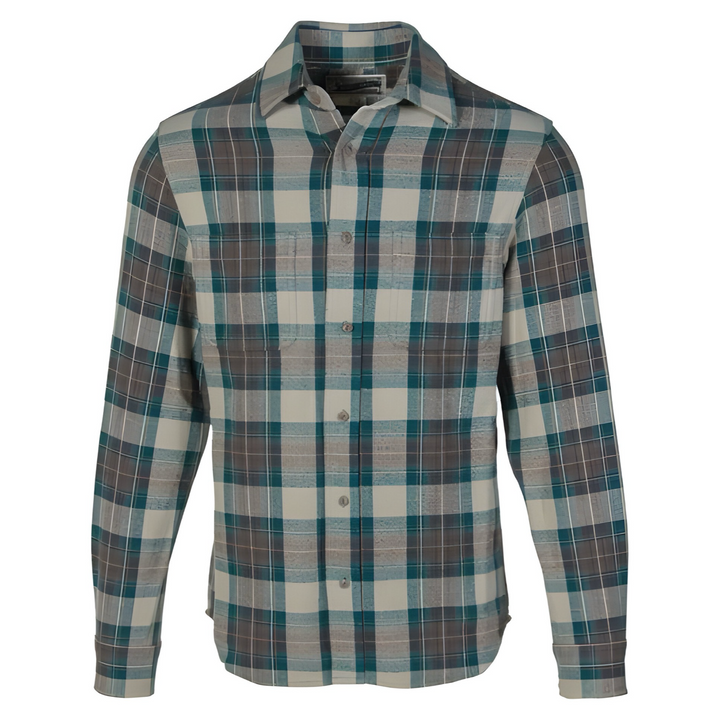 Schott Bros. PLAID FLANNEL SHIRT Men’s -BLU