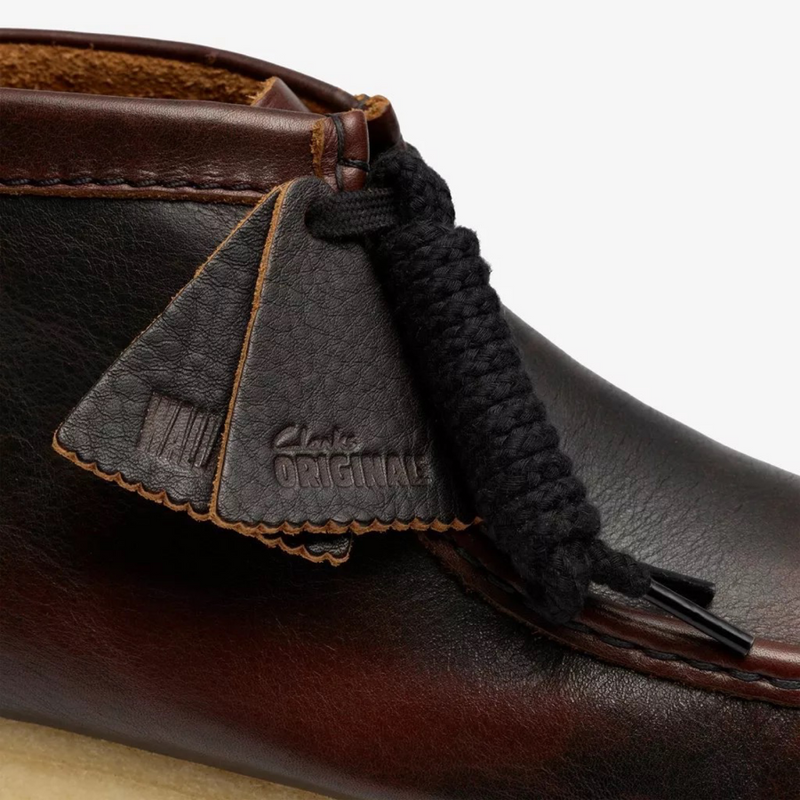 Clark’s WALLABEE BOOT Men’s - DARK TAN COMBI