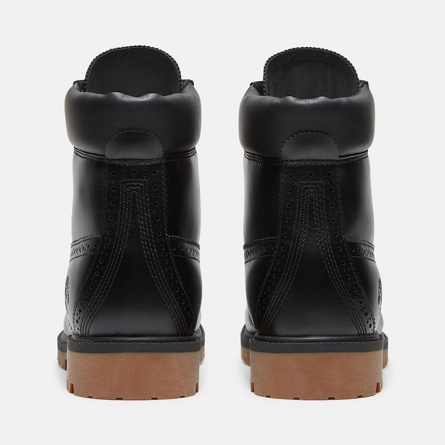 Timberland PREMIUM 6 IN LACE BROUGE WINGTIPS WP BOOT Men’s - BLACK FULL GRAIN