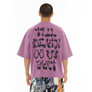 Cult of Individuality OVERSIZED CREW NECK TEE ‘“TILL DEATH DO US PART”- Dusty Lavander