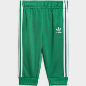 ADIDAS ORIGINAL SUPERSTAR TRACKSUIT TODDLER- Kid's - GREEN WHITE