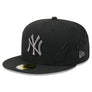 NEW ERA 5950 SIDE SCRIPT -NEW YORK YANKEE/ BLACK