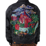 SERENEDE  SOUVENIR DENIM JACKET Men’s -BLACK - Moesports