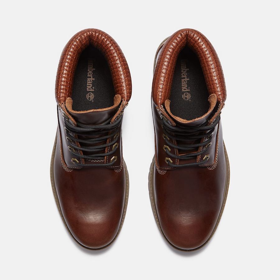 Timberland PREMIUM 6 IN LACE WATERPROOF BOOT Men’s -MD BROWN FULL GRAIN