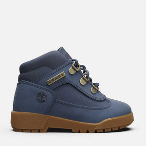 Timberland  FIELD BOOT LACE UP MID  Toddler's - DARK BLUE NUBUCK