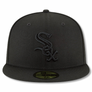 NEW ERA 5950 CHICAGO WHITE SOX ‘ -ALL  BLACK