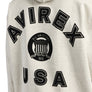 AVIREX MEN’S BADGE  LOGO SWEATSUIT-HEATHER GREY