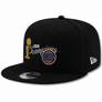 NEW ERA 950 CHAMPIONS 2026 NEW YORK KNICKS CLASSIC LOGO SNAPBACK-BLACK