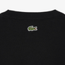 LACOSTE PRINTED COTTON CREW NECK T-SHIRT Men’s -BLACK