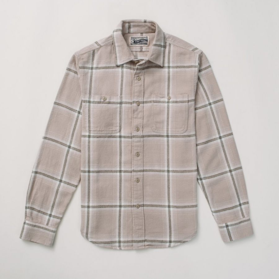Schott Bros. PLAID FLANNEL SHIRT Men’s -SAN