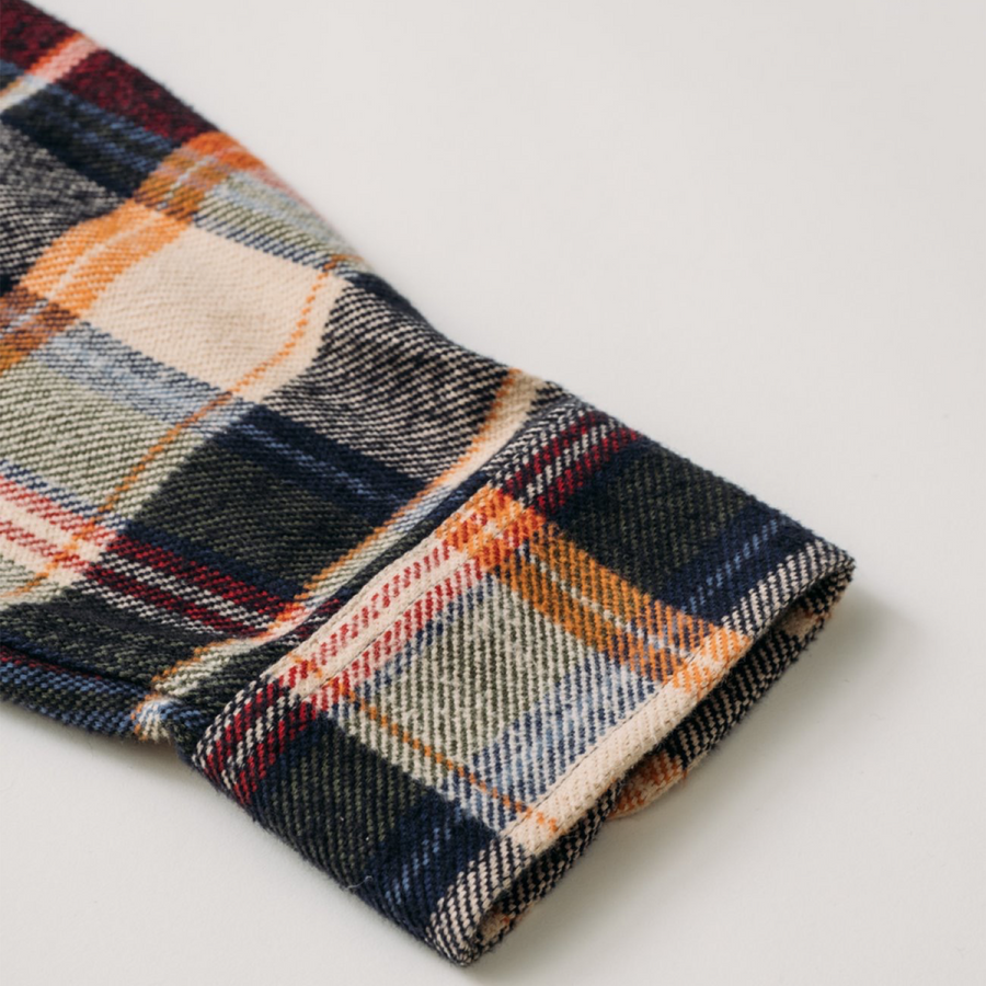 Schott Bros. PLAID FLANNEL SHIRT Men’s -MAD