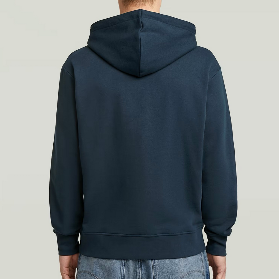 G-Star ORIGINALS EMBRO LOGO HB HOODY SW / Men’s -DK PATRIOT BLUE