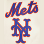 Pro Standard LUXURY ATHLETIC COLLECTION MASH UP JACKET NEW YORK METS Men’s-CREAM ROYAL BLUE ORANGE