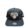 NEW ERA 950 A-FRAME PRE-CURVED RHINESTONE SNAPBACK NEW YORK KNICKS-BLACK/WHITE