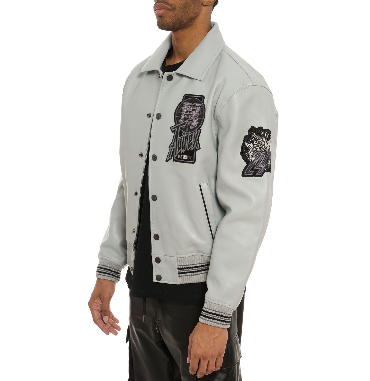 Avirex twin dragon clearance leather jacket