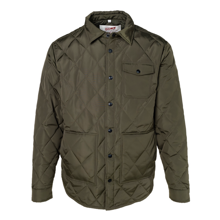 Schott N.Y.C  DOWN FILLED GARMENT JACKET MENS-OLIVE