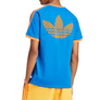 Adidas Original Q2 MONOGRAM CAL 3-STRIPES TEE Men’s -BLUE ORANGE