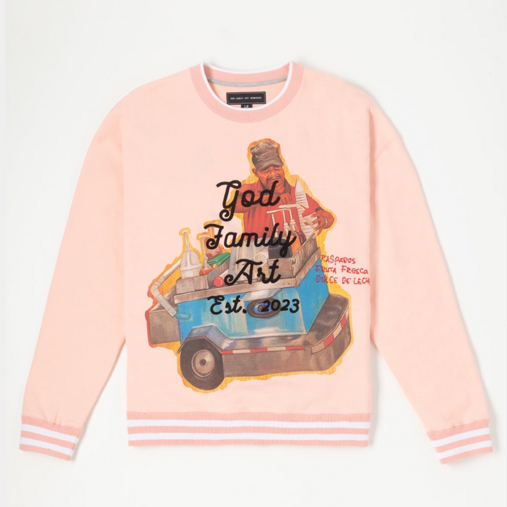 GFA MANASSEH-FRESHER SWEATER SW MEN’S / IMPATIENTS PINK
