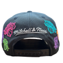 Mitchell & Ness NEW YORK KNICKS NEON PRO SNAPBACK Men’s-BLACK/WHITE