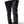 SERENED CAVIAR WAX STACKED JEANS Men’s -BLACK - Moesports