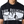 TRUE RELIGION SHORT SLEEVE CHECKERED BUDDHA OVERSIZED TEE-JET BLACK