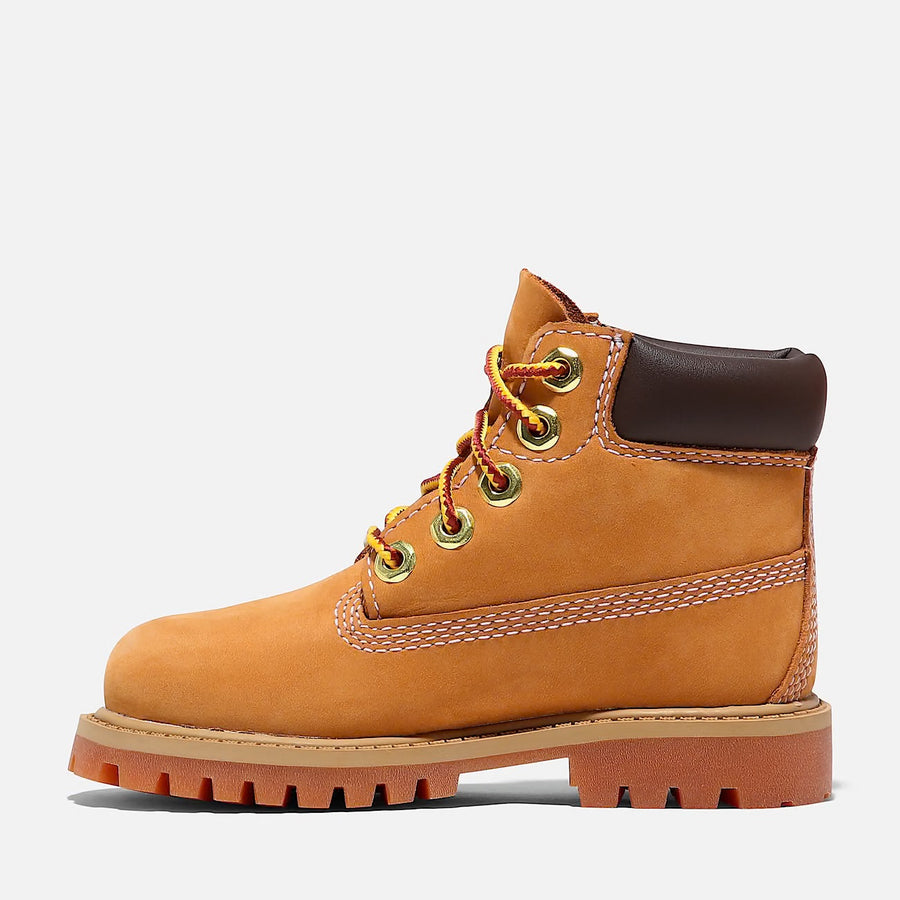 Timberland 6IN PREMIUM LACE WATERPROOF Toddler’s - WHEAT/NUBUCK