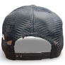 New Era 940 Mesh Trucker SnapBack Script- Black Yankee