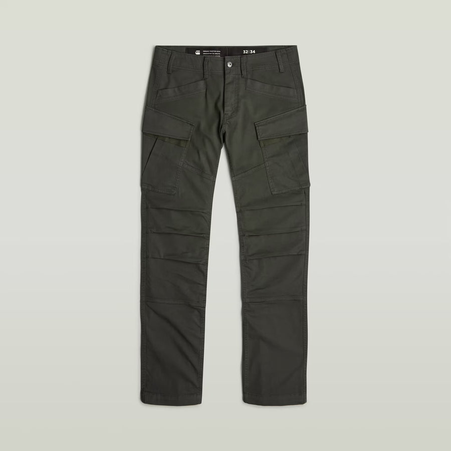 G-Star RAW ZIP 3D REGULAR STRAIGHT CARGO-PANT Men’s -ASFALT GD