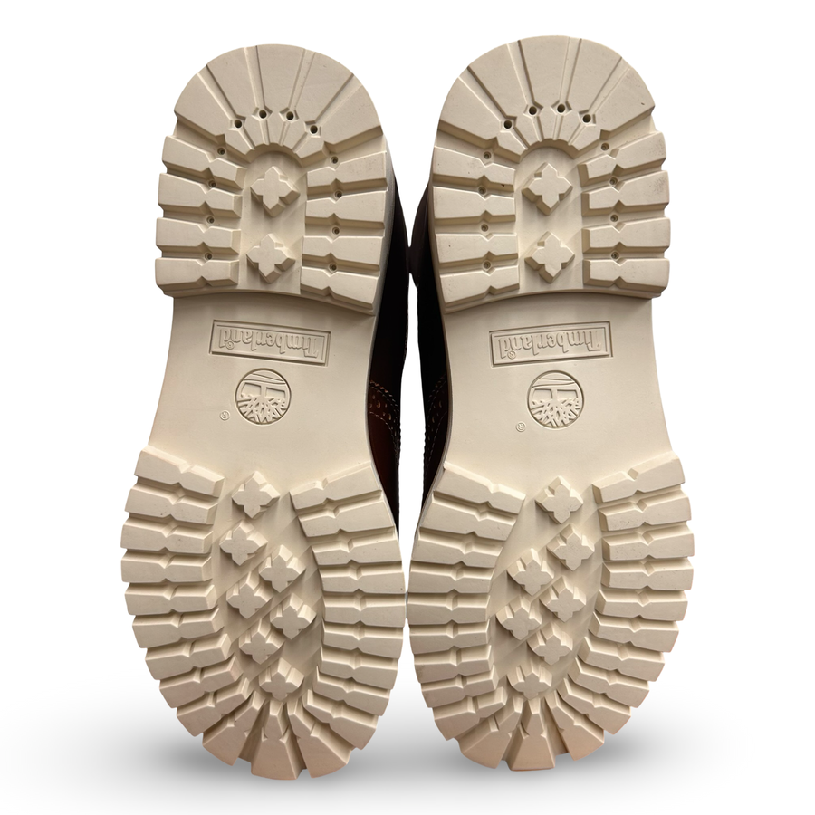 Timberland PREMIUM 6 IN LACE BROUGE WINGTIPS WP BOOT Men’s - MEDIUM BROWN FULL GRAIN