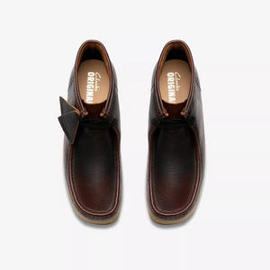 Clark’s WALLABEE BOOT Men’s - DARK TAN COMBI