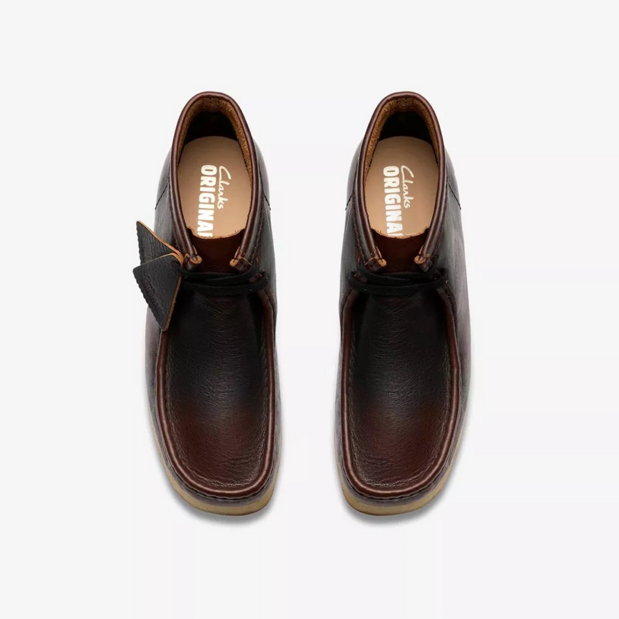 Clark’s WALLABEE BOOT Men’s - DARK TAN COMBI