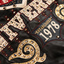 PELLE PELLE UNRIVALED ANNIVERSARY 1978 LEATHER JACKET Men’s -BLACK/CABERNET /NAVY//IVORY
