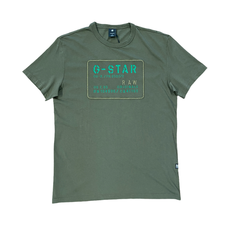 G-Star RAW APPLIQUÉ MULTI TECHNIQUE R T / Men’s -SHADOW OLIVE