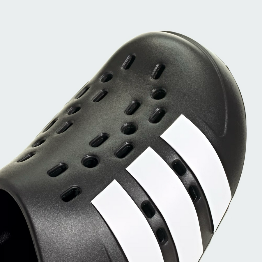 Adidas Original ADILETTE CLOG -Men's - BLACK WHI