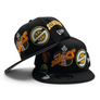 NEW ERA 5950 CUSTOM FITTED-MULTI-LOGO SUPER SONICS / BLACK MULTI