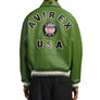 AVIREX ICON LEATHER JACKET Men’s -MOSS/VERT/MOUSSE /GREEN