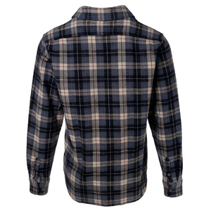Schott Bros. PLAID FLANNEL SHIRT Men’s -GRY