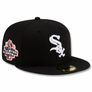 NEW ERA 5950  CHICAGO WHITE SOX ‘ - BLACK WHITE