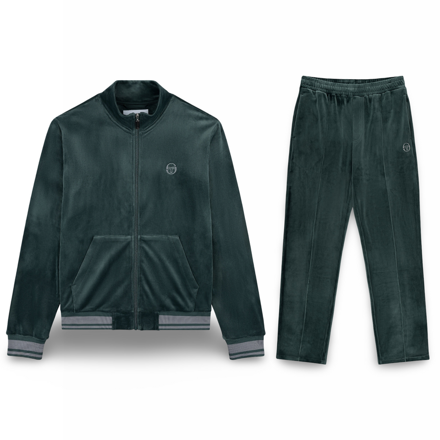 SERGIO TACCHINI VIAGGIOA VELOUR SUIT - MEN’S -GREEN GABLES