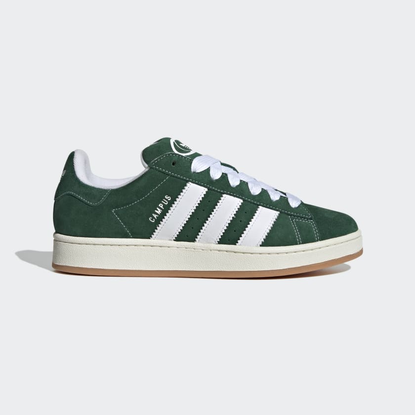 Adidas originals campus suede trainers in green Clearance