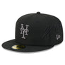NEW ERA 5950 SIDE SCRIPT -NEW YORK METS -BLACK