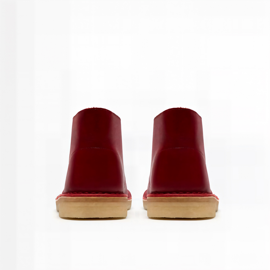 Clark’s DESERT BOOT LEATHER Men’s DARK RED LEATHER