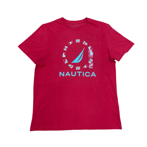 Nautica TEE SHIRT Men’s -6NR. NAUT RED