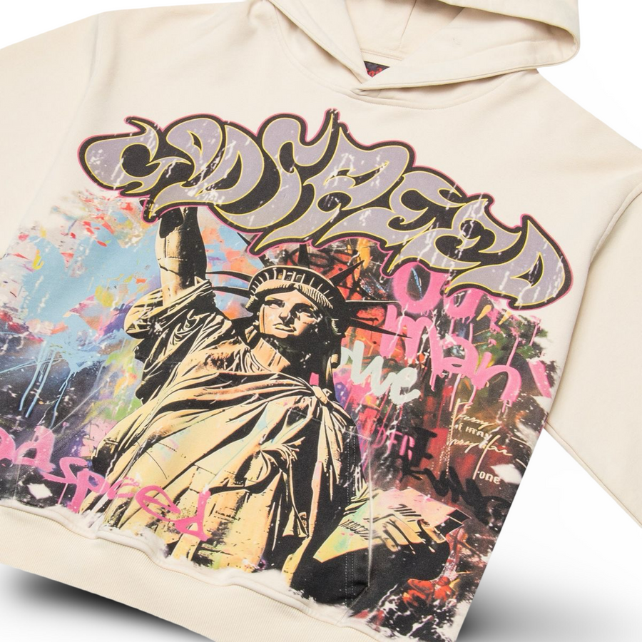 Godspeed Vandal Hoodie - BONE